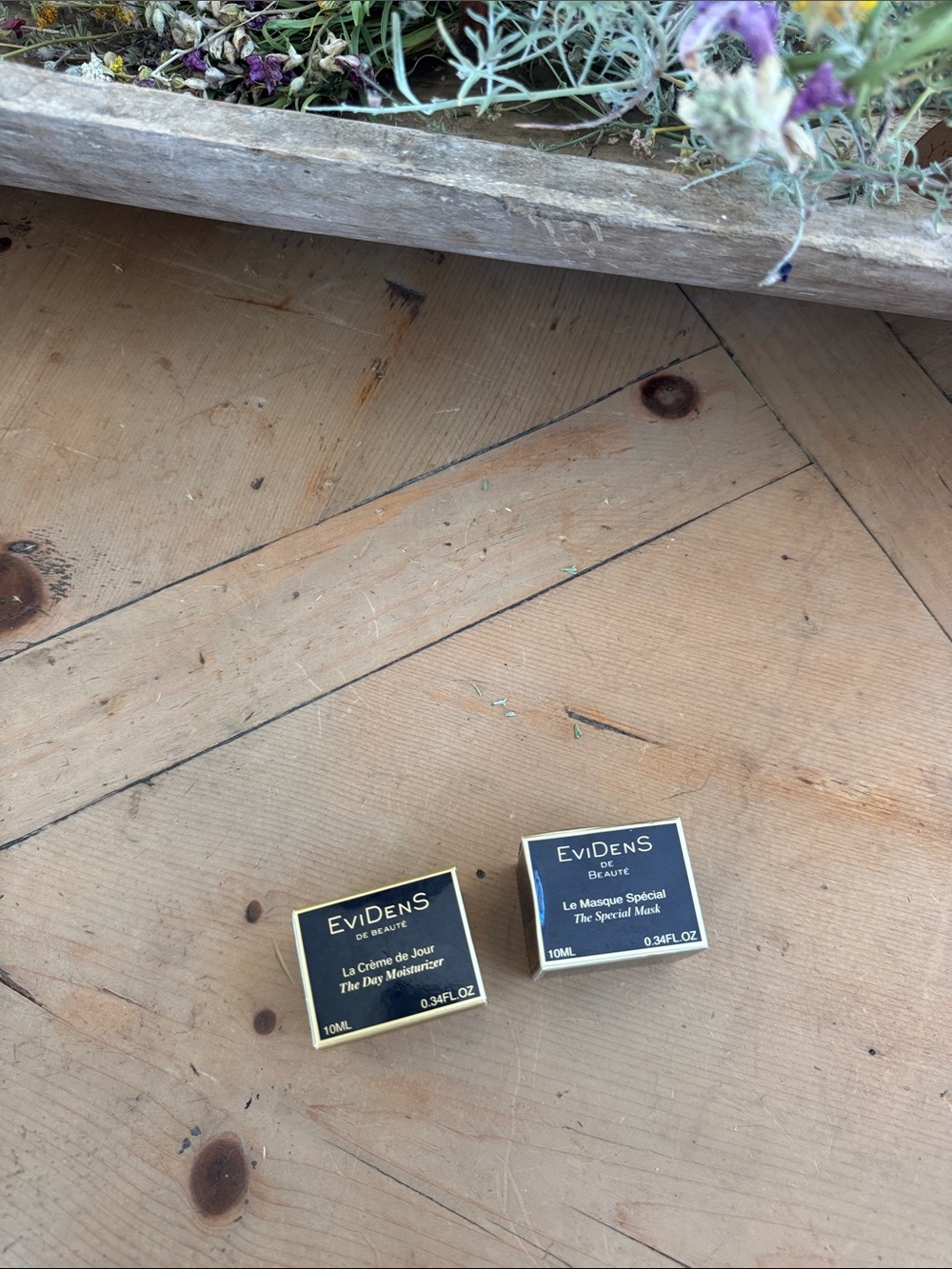 Evidens De Beauté La crème de jour the day moisturizer and the special mask NEW